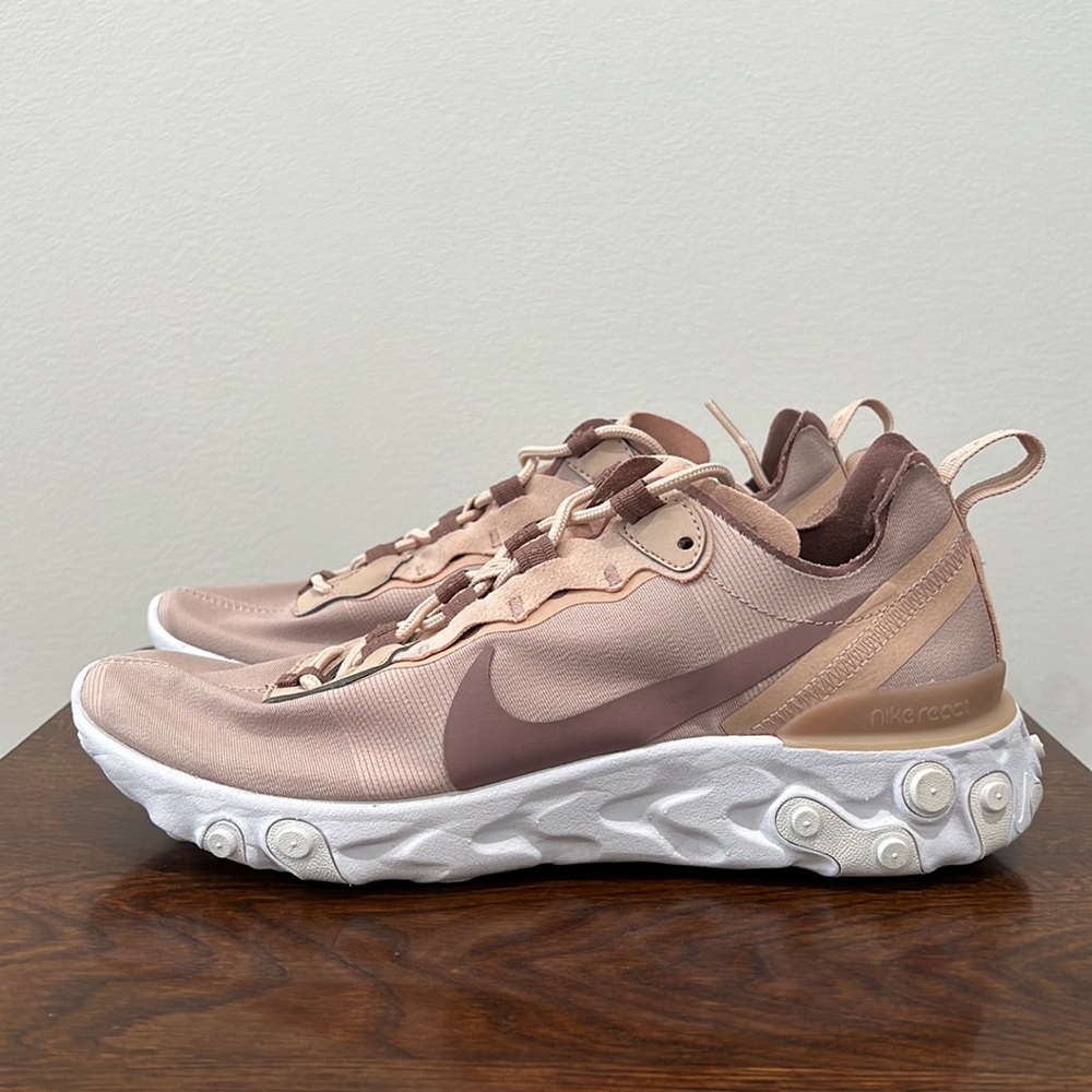 Nike React Element 55 in Particle Beige size 8